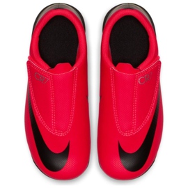 Nike Mercurial Vapor 12 Club Ps V CR7 Mg Jr AJ3096-600 multicolore rosso 2