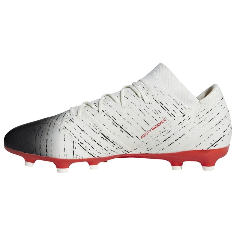 Scarpe da calcio Adidas Nemeziz 18.2 Fg M D97980 bianca bianca 1