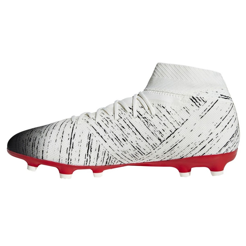 Scarpe da calcio Adidas Nemeziz 18.3 Fg M BB9437 bianca bianca 1