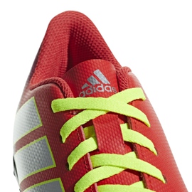 Scarpe da calcio Adidas Nemeziz Messi 18.4 Tf Jr CM8642 multicolore rosso 2