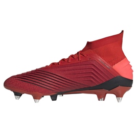 Scarpe da calcio Adidas Predator 19.1 Sg M D98054 rosso rosso 1