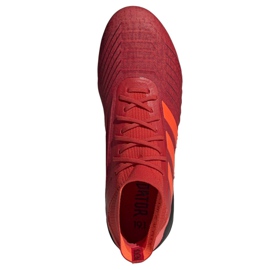 Scarpe da calcio Adidas Predator 19.1 Sg M D98054 rosso rosso 2