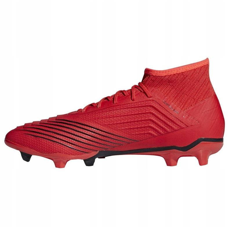 Scarpe da calcio Adidas Predator 19.2 Fg M D97940 multicolore rosso 1