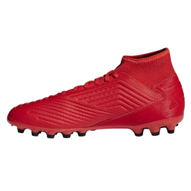 Scarpe da calcio Adidas Predator 19.3 Ag M D97944 rosso rosso 1