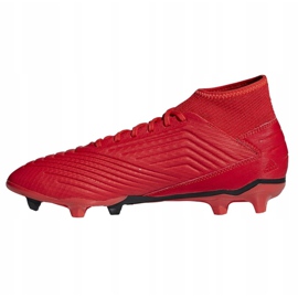 Scarpe da calcio Adidas Predator 19.3 Fg M BB9334 multicolore rosso 1