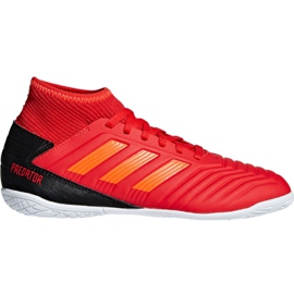 Scarpe indoor adidas Predator 19.3 In Jr CM8544 rosso rosso 1