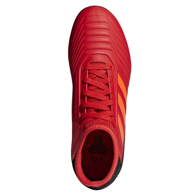 Scarpe da calcio Adidas Predator 19.3 Tf Jr CM8547 rosso rosso 2