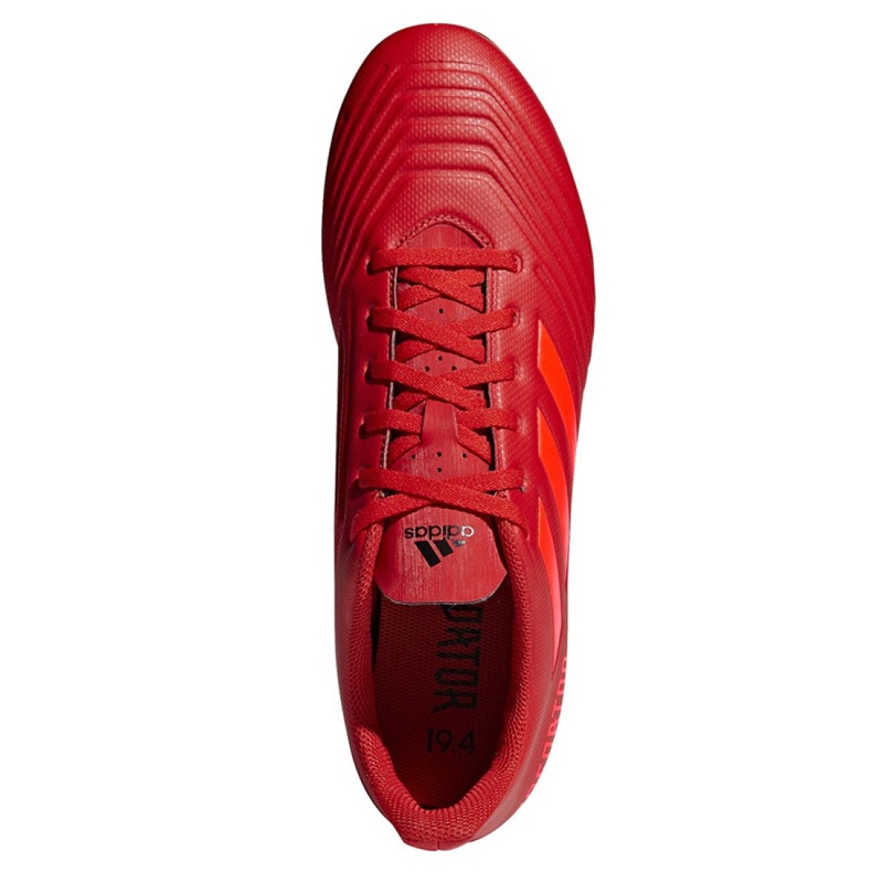 Scarpe da calcio Adidas Predator 19.4 FxG M D97970 multicolore rosso 2