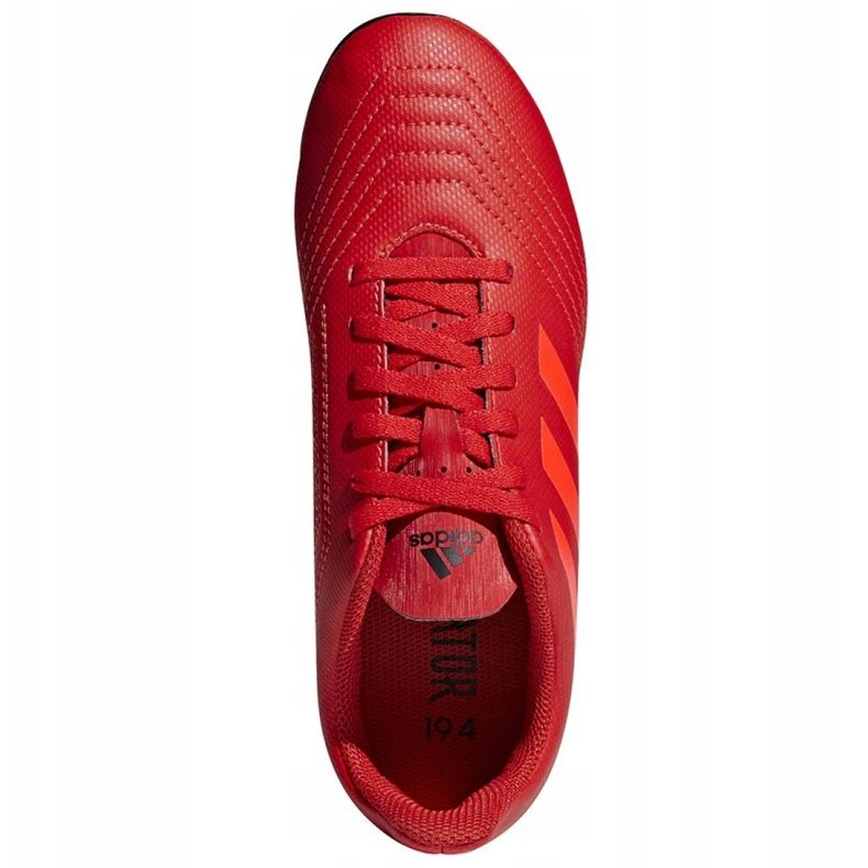 Scarpe da calcio Adidas Predator 19.4 FxG Jr CM8541 multicolore rosso 2