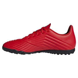 Scarpe da calcio Adidas Predator 19.4 Tf M D97973 rosso rosso 1