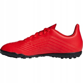 Scarpe da calcio Adidas Predator 19.4 Tf Jr CM8557 multicolore rosso 1