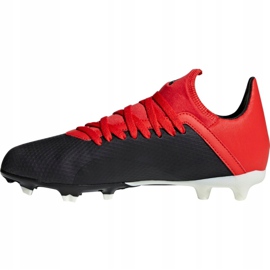 Scarpe da calcio Adidas X 18.3 Fg Jr BB9370 nero nero 2