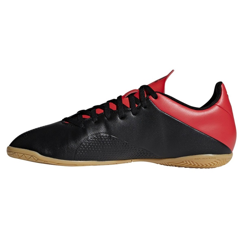 Scarpe indoor adidas X 18.4 In M BB9405 nero nero 1