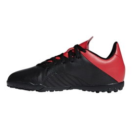 Scarpe da calcio Adidas X 18.4 Tf Jr BB9416 nero nero 1