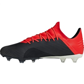 Scarpe da calcio Adidas X 18.2 Fg M BB9362 nero nero 2