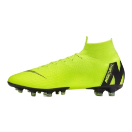 Nike Mercurial Superfly 6 Elite Ag Pro M AH7377-701 scarpe da calcio rosa, verde verde 1