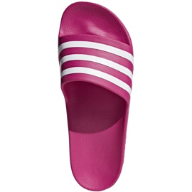 Ciabatte Adidas Adilette Aqua F35536 rosso multicolore 1