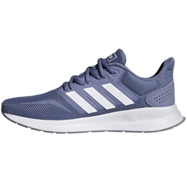 Scarpe da corsa adidas Runfalcon W F36217 blu 2