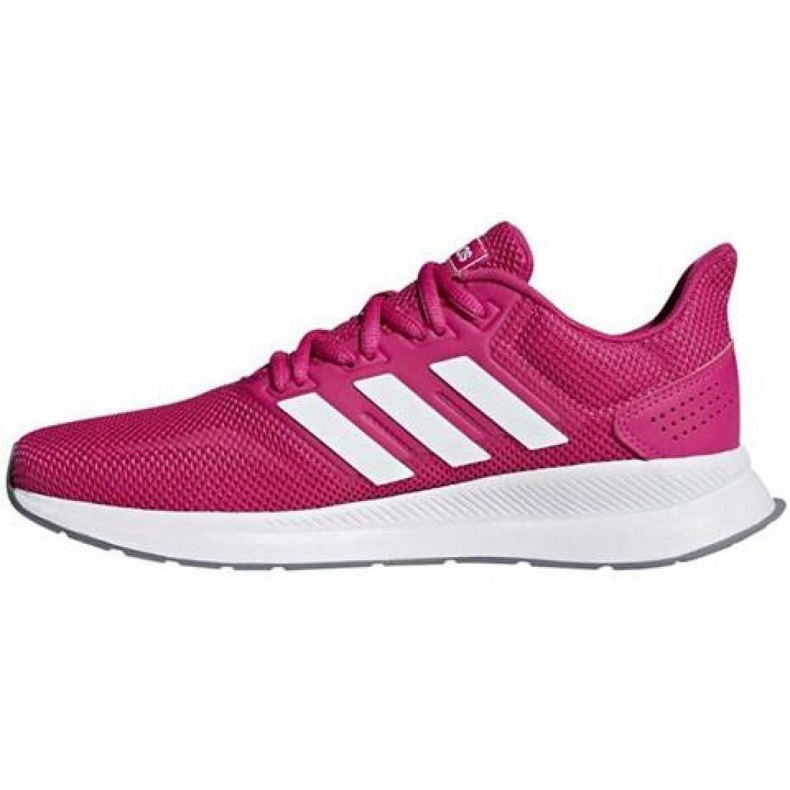 Scarpe da corsa adidas Runfalcon W F36219 rosa 2