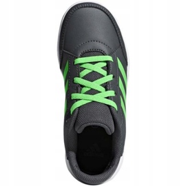 Scarpe Adidas AltaSport Jr D96868 grigio verde 1