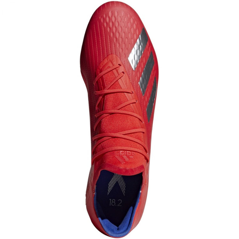 Scarpe da calcio Adidas X 18.2 Fg M BB9363 rosso rosso 1