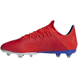 Scarpe da calcio Adidas X 18.2 Fg M BB9363 rosso rosso 2