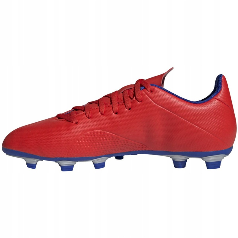 Scarpe da calcio Adidas X 18.4 Fg M BB9376 multicolore rosso 2