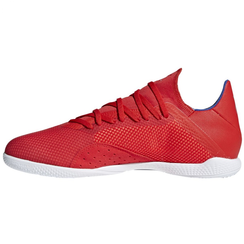 Scarpe indoor adidas X 18.3 In M BB9392 multicolore rosso 2