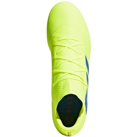 Scarpe da calcio Adidas Nemeziz 18.2 Fg M BB9431 giallo giallo 2