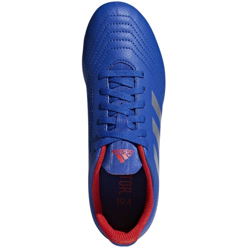 Scarpe da calcio Adidas Predator 19.4 FxG Jr CM8540 multicolore blu 2