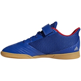 Scarpe indoor adidas Predator 19.4 In Sala Jr CM8550 blu blu 1