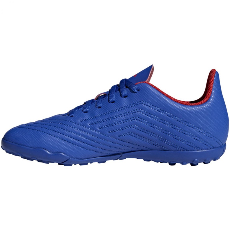 Scarpe da calcio Adidas Predator 19.4 Tf Jr CM8556 multicolore blu 1