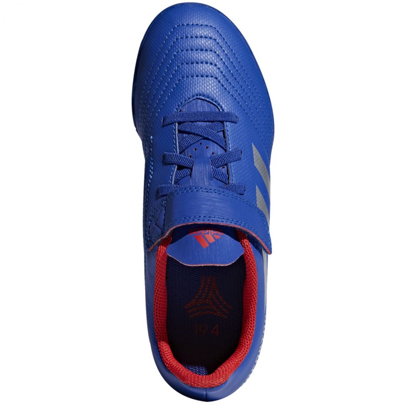 Scarpe da calcio Adidas Predator 19.4 Tf Jr CM8559 blu blu 2