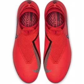 Nike Phantom Vsn Elite Df Fg M AO3262-600 scarpe da calcio rosso rosso 1