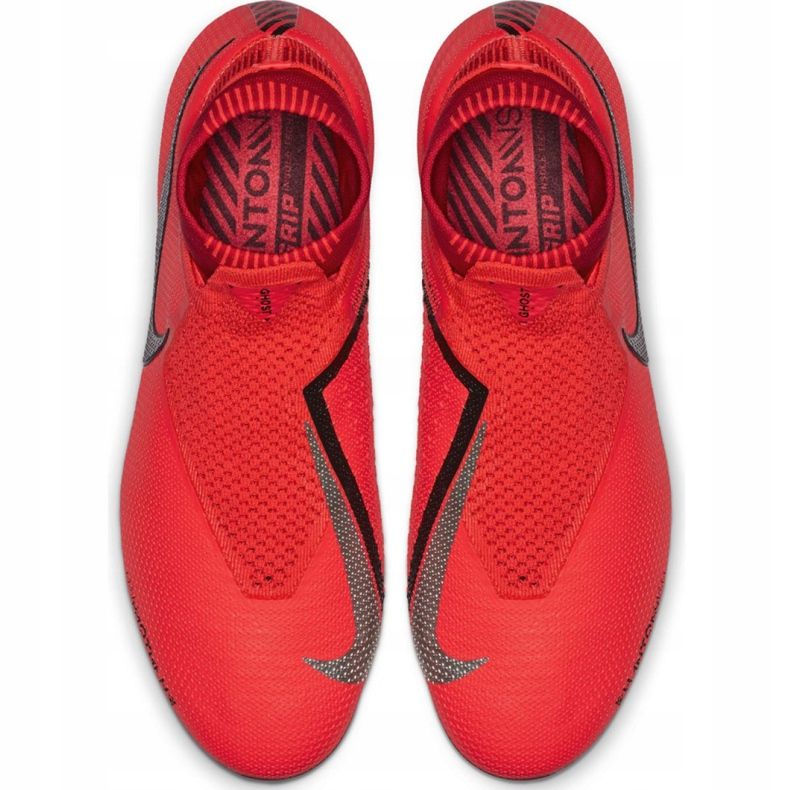 Nike Phantom Vsn Elite Df Fg M AO3262-600 scarpe da calcio rosso rosso 1