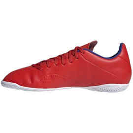 Scarpe indoor adidas X 18.4 In M BB9406 multicolore rosso 2