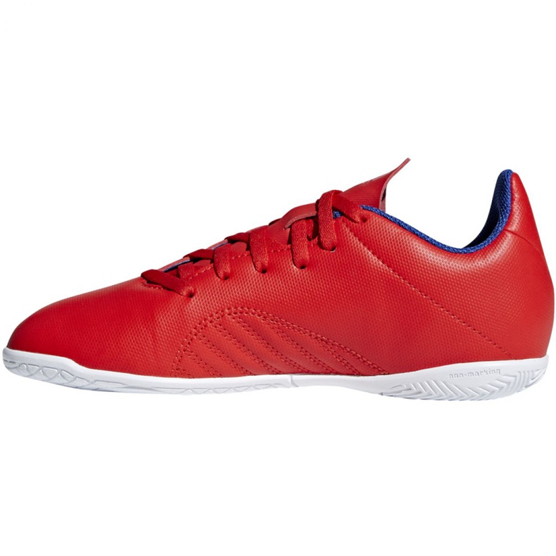 Scarpe indoor adidas X 18.4 In Jr BB9410 multicolore rosso 2