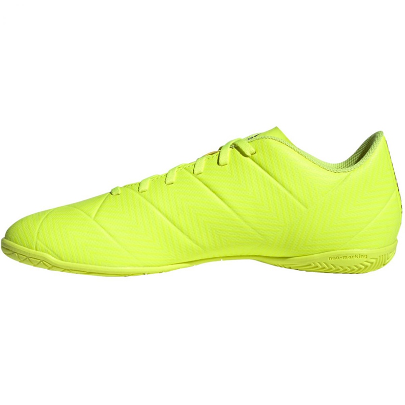Scarpe indoor adidas Nemeziz 18.4 In M BB9469 giallo giallo 2