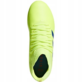 Le scarpe da calcio adidas Nemeziz 18.3 Fg Jr CM8505 giallo giallo 1