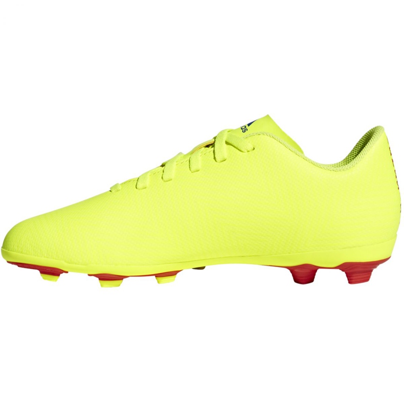 Scarpe da calcio Adidas Nemeziz 18.4 FxG Jr CM8509 multicolore giallo 2