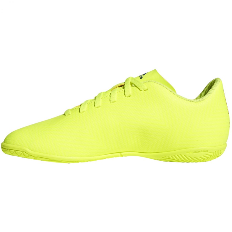 Scarpe indoor adidas Nemeziz 18.4 In Jr CM8519 giallo giallo 1