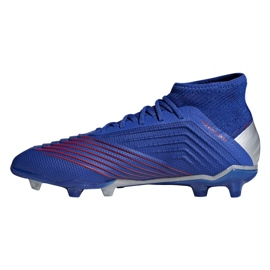 Scarpe da calcio Adidas Predator 19.1 Fg Jr CM8530 blu blu 1