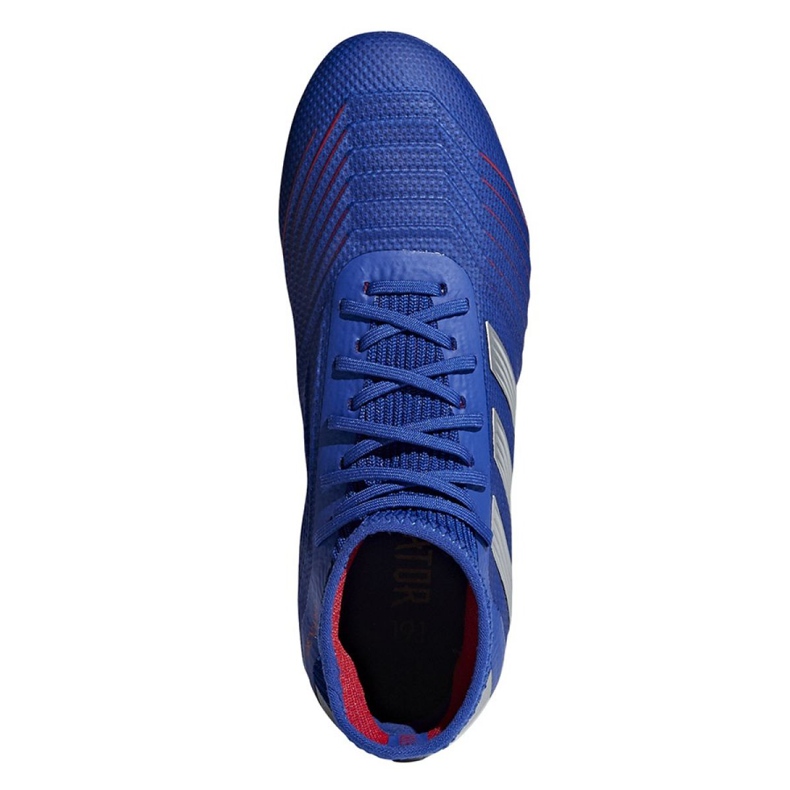 Scarpe da calcio Adidas Predator 19.1 Fg Jr CM8530 blu blu 2