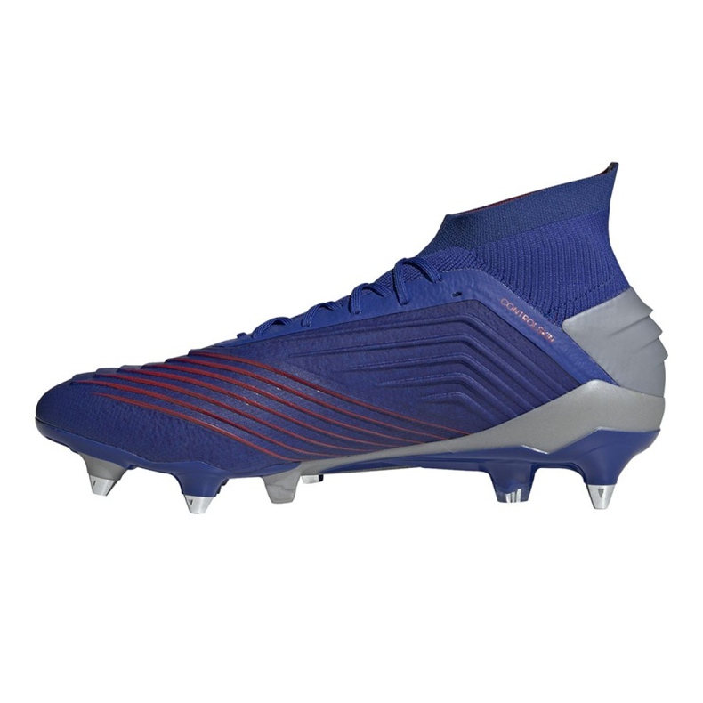 Scarpe da calcio Adidas Predator 19.1 Sg M BC0312 blu blu 1