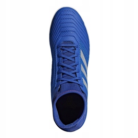 Scarpe da calcio Adidas Predator 19.3 Tf M BB9084 multicolore blu 2