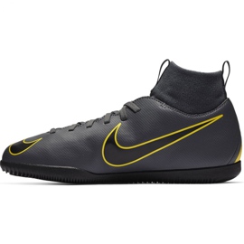 Scarpe indoor Nike Mercurial Superfly X 6 Club Ic Jr AH7346-070 nero grigio 1