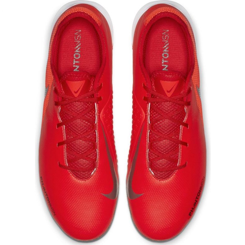 Scarpe indoor Nike Phantom Vsn Academy Ic M AO3225-600 rosso rosso 1
