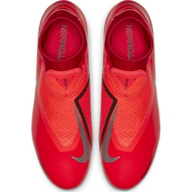 Scarpe da calcio Nike Phantom Vsn Academy Df FG / MG M AO3258-600 rosso rosso 1