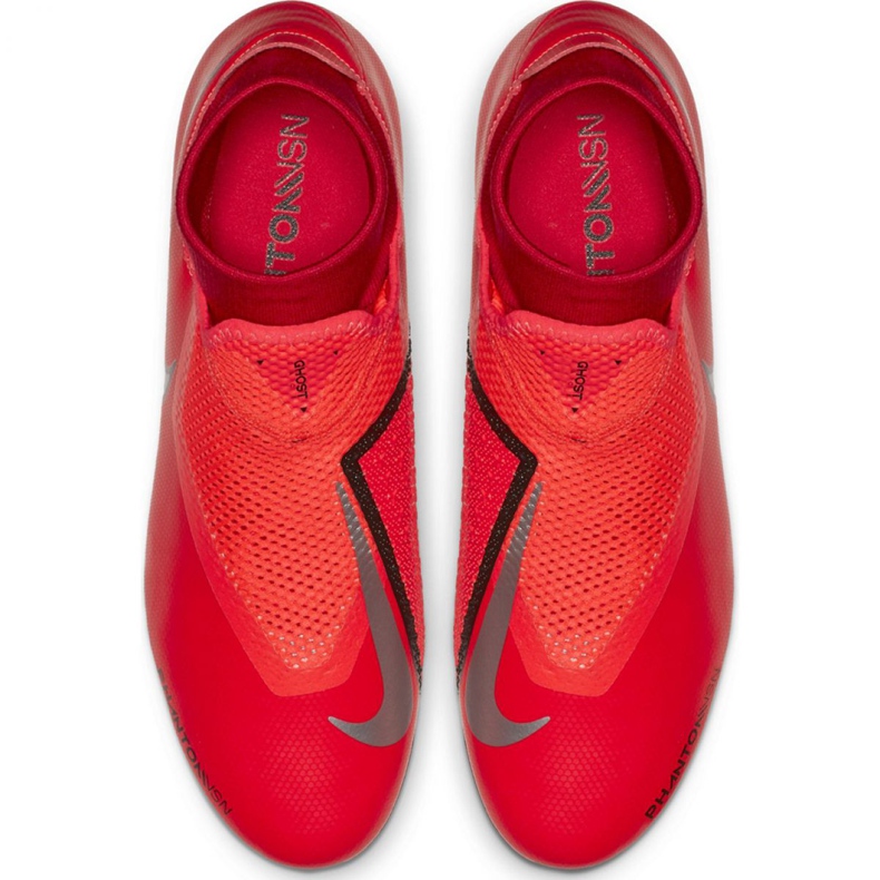 Scarpe da calcio Nike Phantom Vsn Academy Df FG / MG M AO3258-600 rosso rosso 1