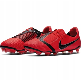 Nike Phantom Venom Elite Fg Jr AO0401-600 scarpe da calcio rosso multicolore 5